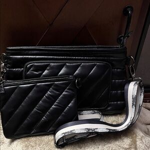 Think Royln Bank Street XL Crossbody with Pouch.